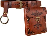 Belt Pouch Purse Renaissance Costume Accessories LARP Cosplay Waist Bag Fanny Pack Hiking Festival Casual Daypack