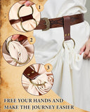 Belt Pouch Purse Renaissance Costume Accessories LARP Cosplay Waist Bag Fanny Pack Hiking Festival Casual Daypack