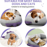 Dog Calming Pillow - Soft Neck Pillow for Dogs, Washable Dog Pillow for Better Sleep, Reduces Anxiety, Gift for Small Dogs and Cats