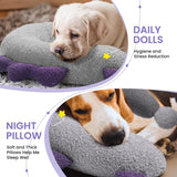Dog Calming Pillow - Soft Neck Pillow for Dogs, Washable Dog Pillow for Better Sleep, Reduces Anxiety, Gift for Small Dogs and Cats