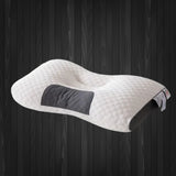 Knitted Massage Neck Pillow For Sleeping Soft, Adjustable Ergonomic Orthopedic Contour Support Pillow, High Quality Pillow Core, Removable Cove