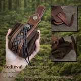 5PCS Renaissance Costume Sets Corset Waistband Belt Pouch Coin Purse Potion Bottle Vials Skirt Hike Medieval Cosplay
